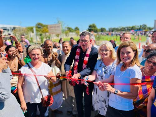 Premier Daniel Andrews Opening the East Car Park 2022