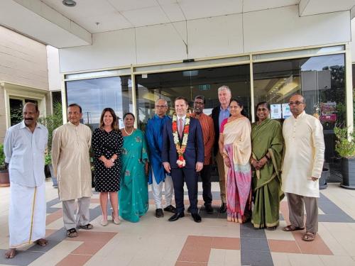 Hon. Minister Alex Hawkes Visit 2022