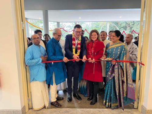 Premier Daniel Andrews Opening the Akshayapatra Hall 2022